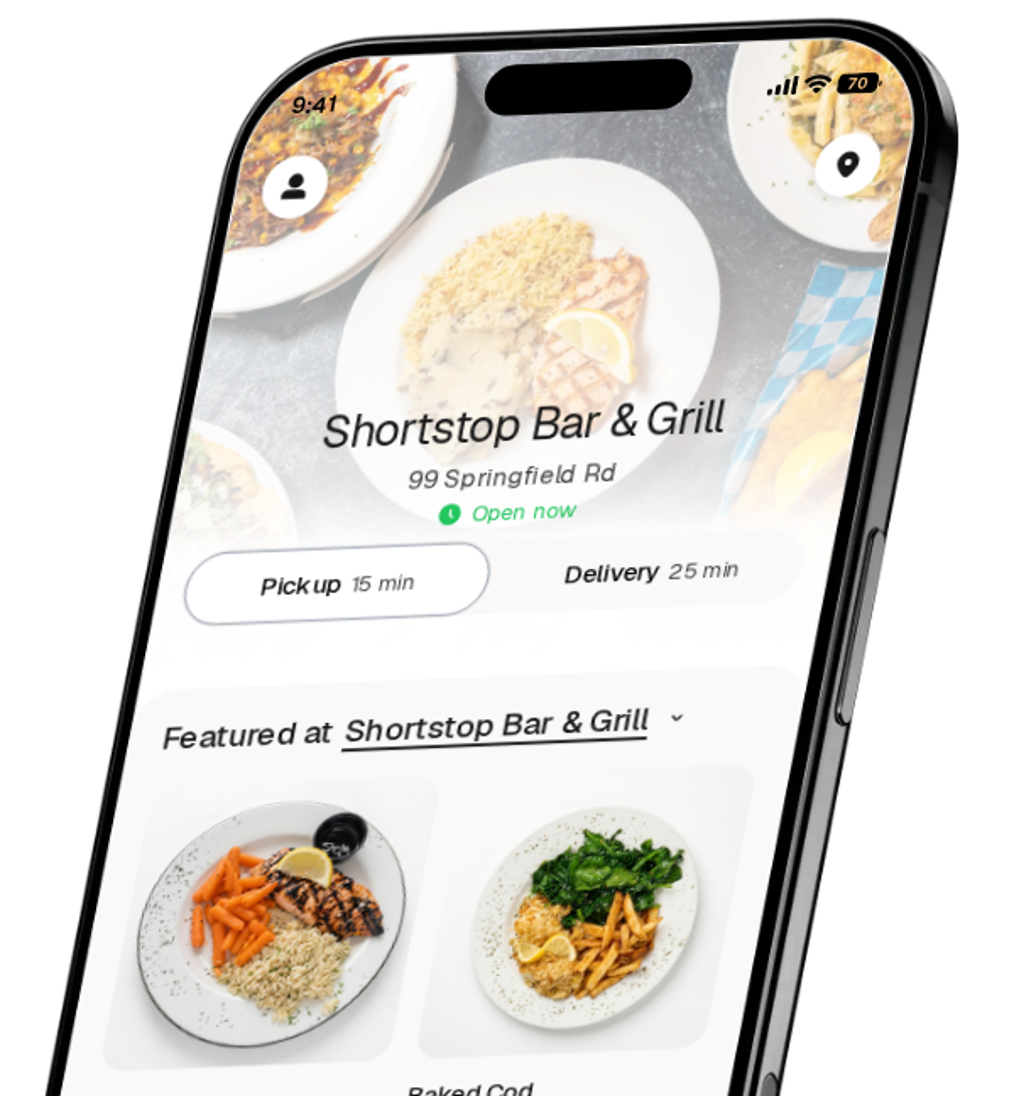Shortstop Bar & Grill app preview