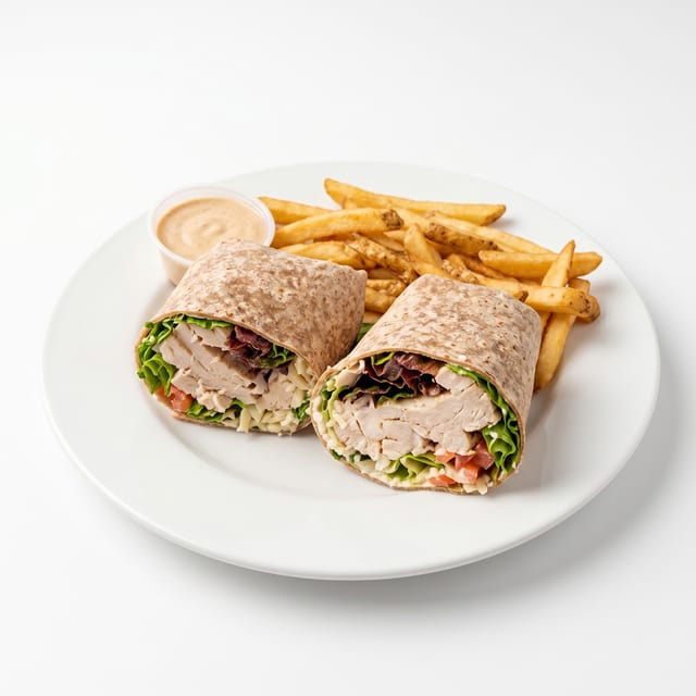 Turkey B.L.T. Wrap.